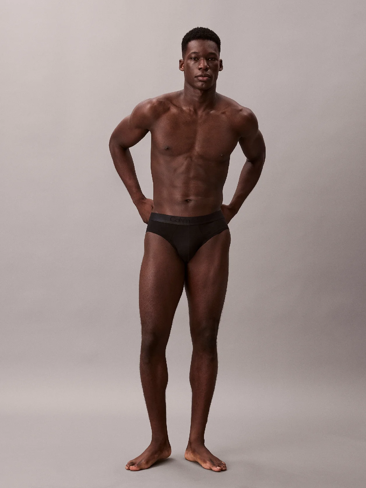 Black/Turbulence/Casual Blue طقم سراويل داخلية من مجموعة CK Black مكون من 3 قطع