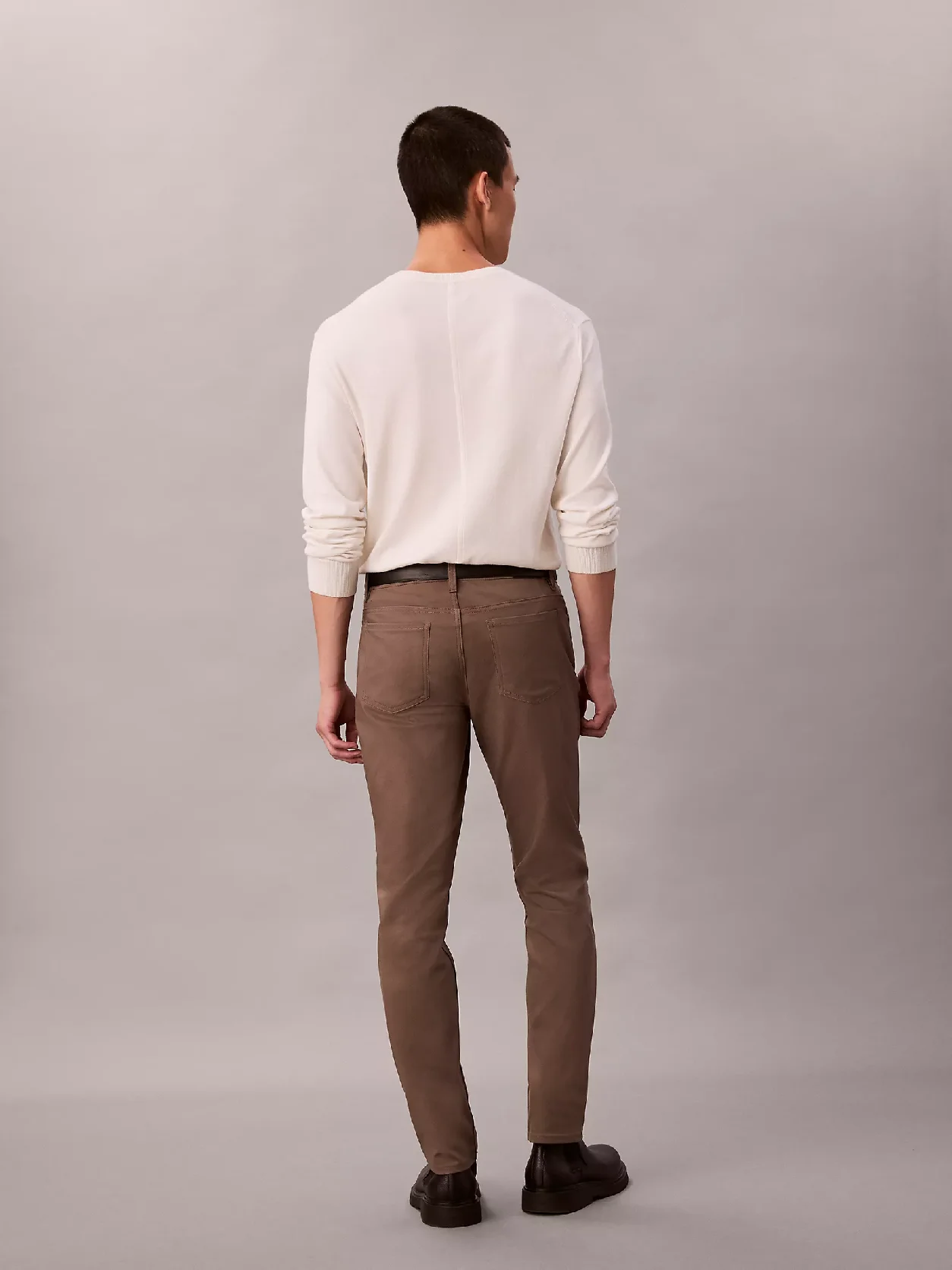 Morel بنطال سليم مرن