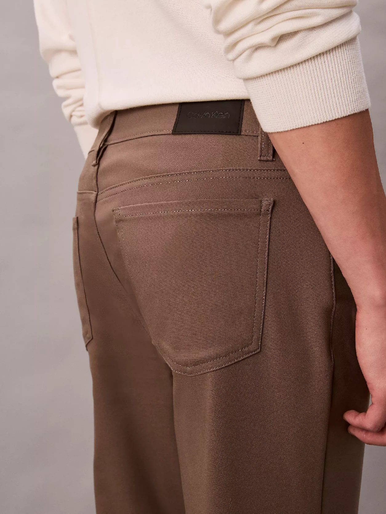 Morel بنطال سليم مرن