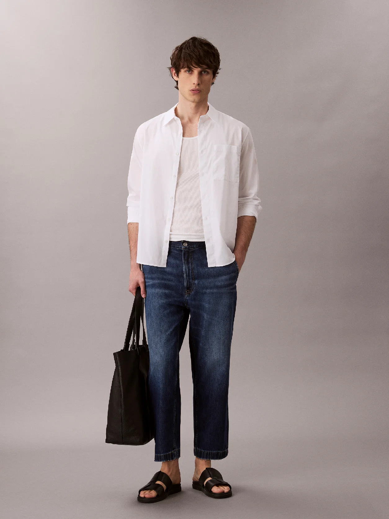 CELTIC SEA 90s Taper Cropped Jeans