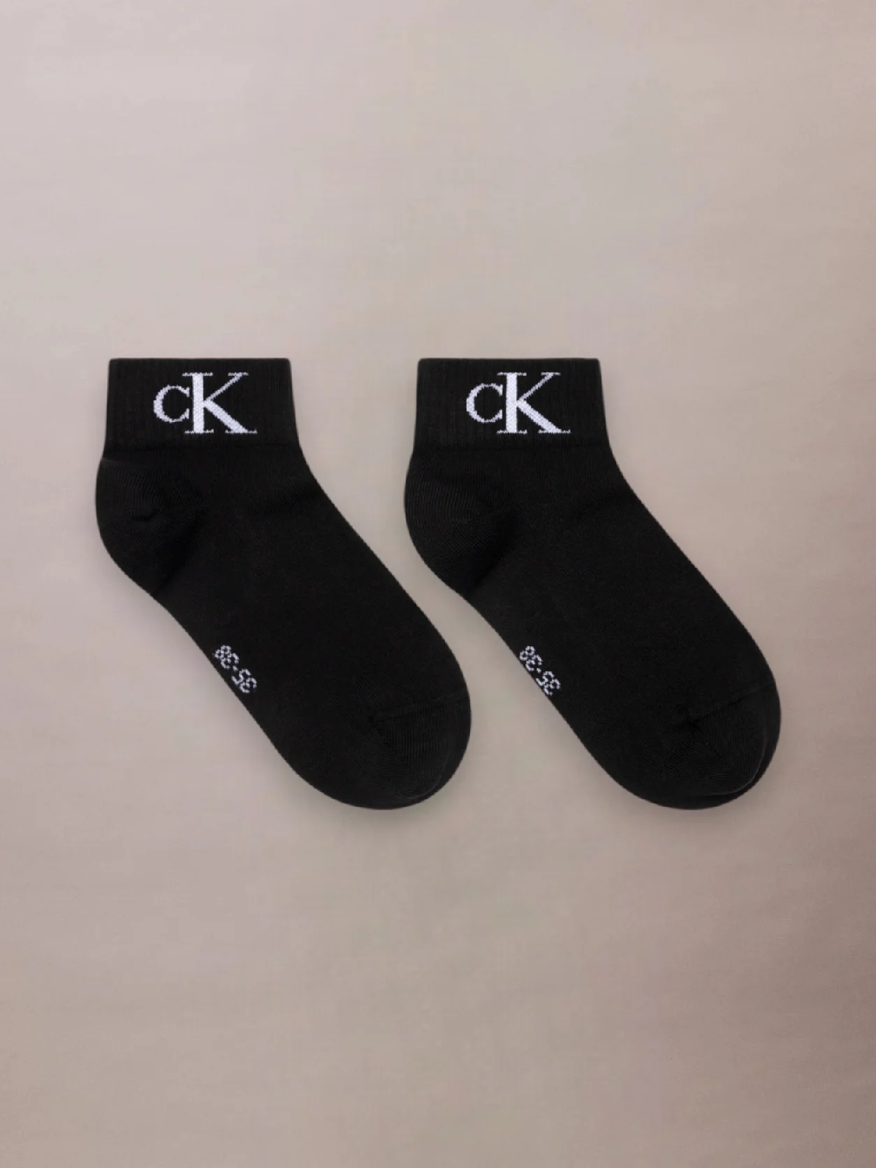 Black طقم 2 زوج جوارب قصيرة