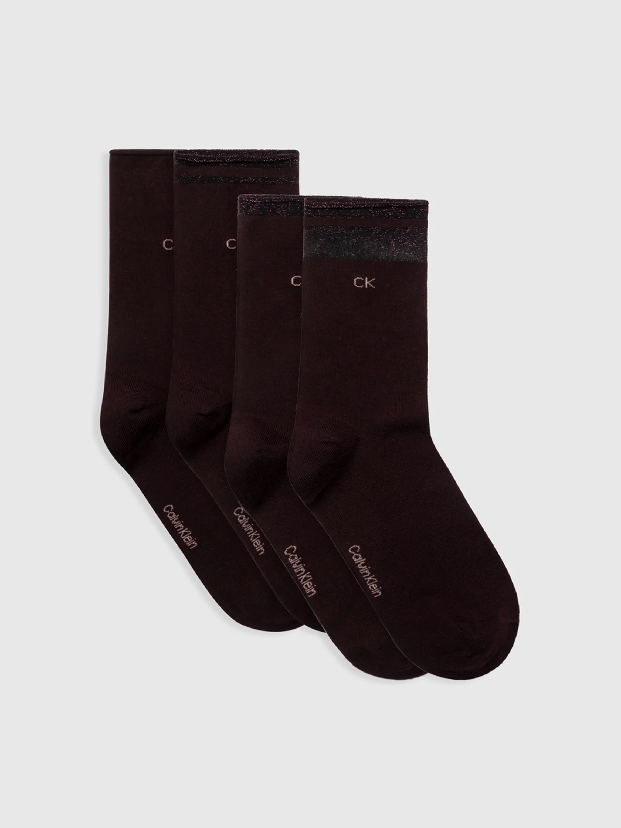  طقم جوارب كلاسيكية للنساء من كلفن كلاين مكون من 4 قطع