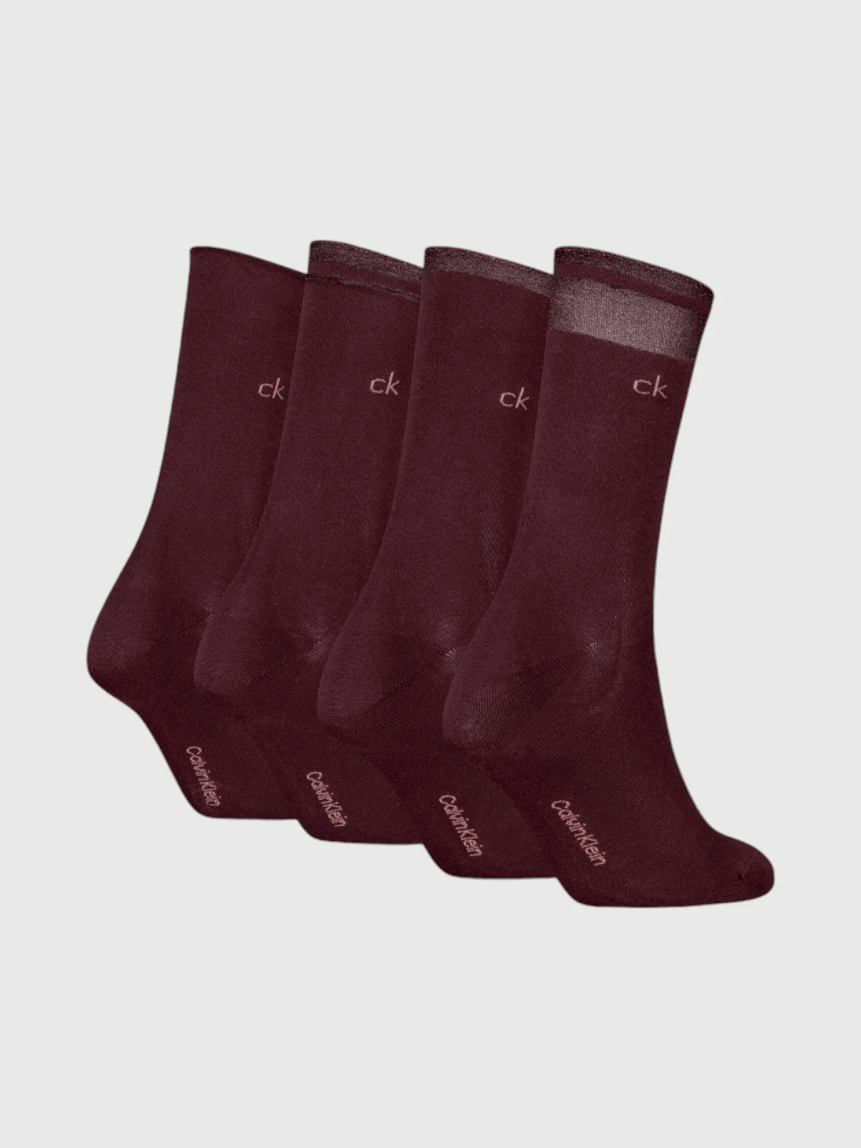  طقم جوارب كلاسيكية للنساء من كلفن كلاين مكون من 4 قطع