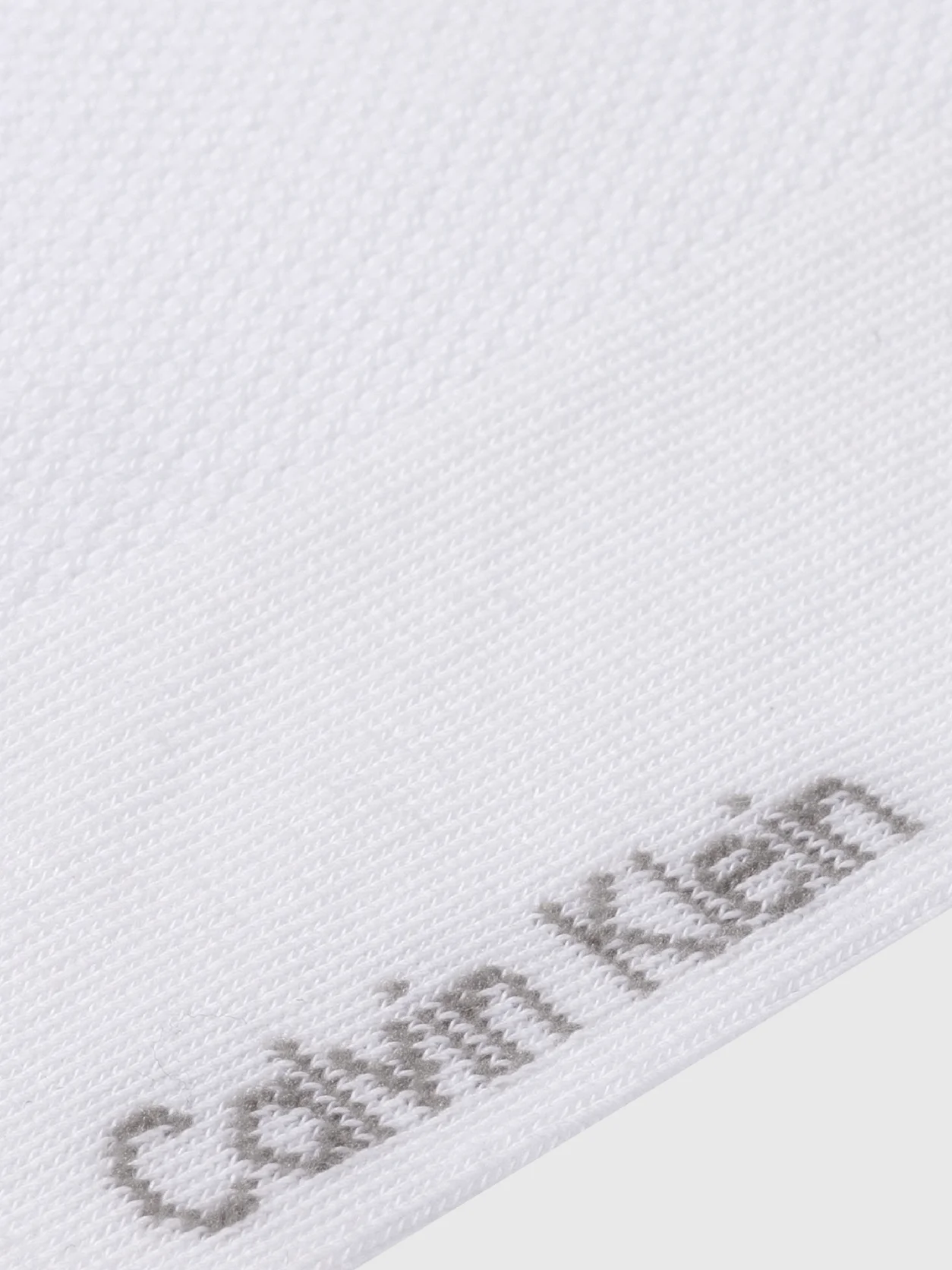 WHITE طقم 2 زوج جوارب سنيكرز بكعب وأصابع معززة