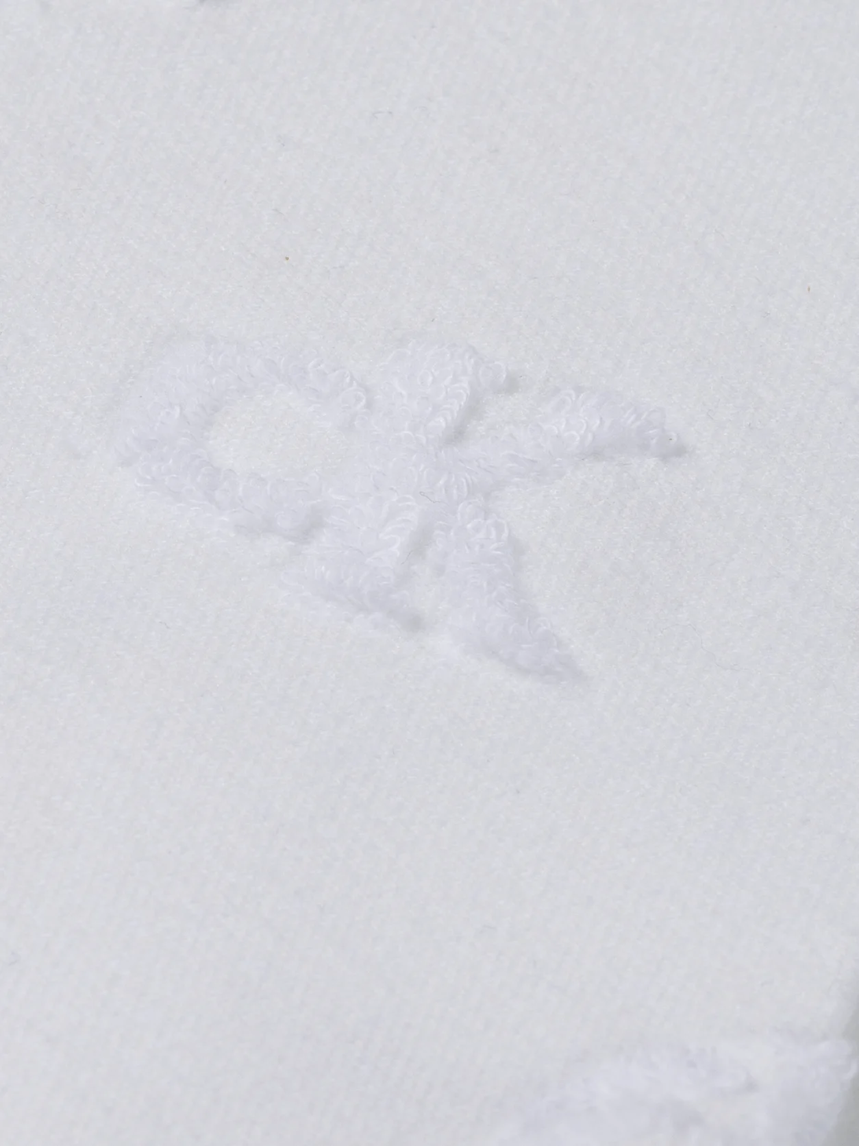 WHITE جوارب كلاسيكية قطن ممشط بأصابع متصلة تلقائيًا 