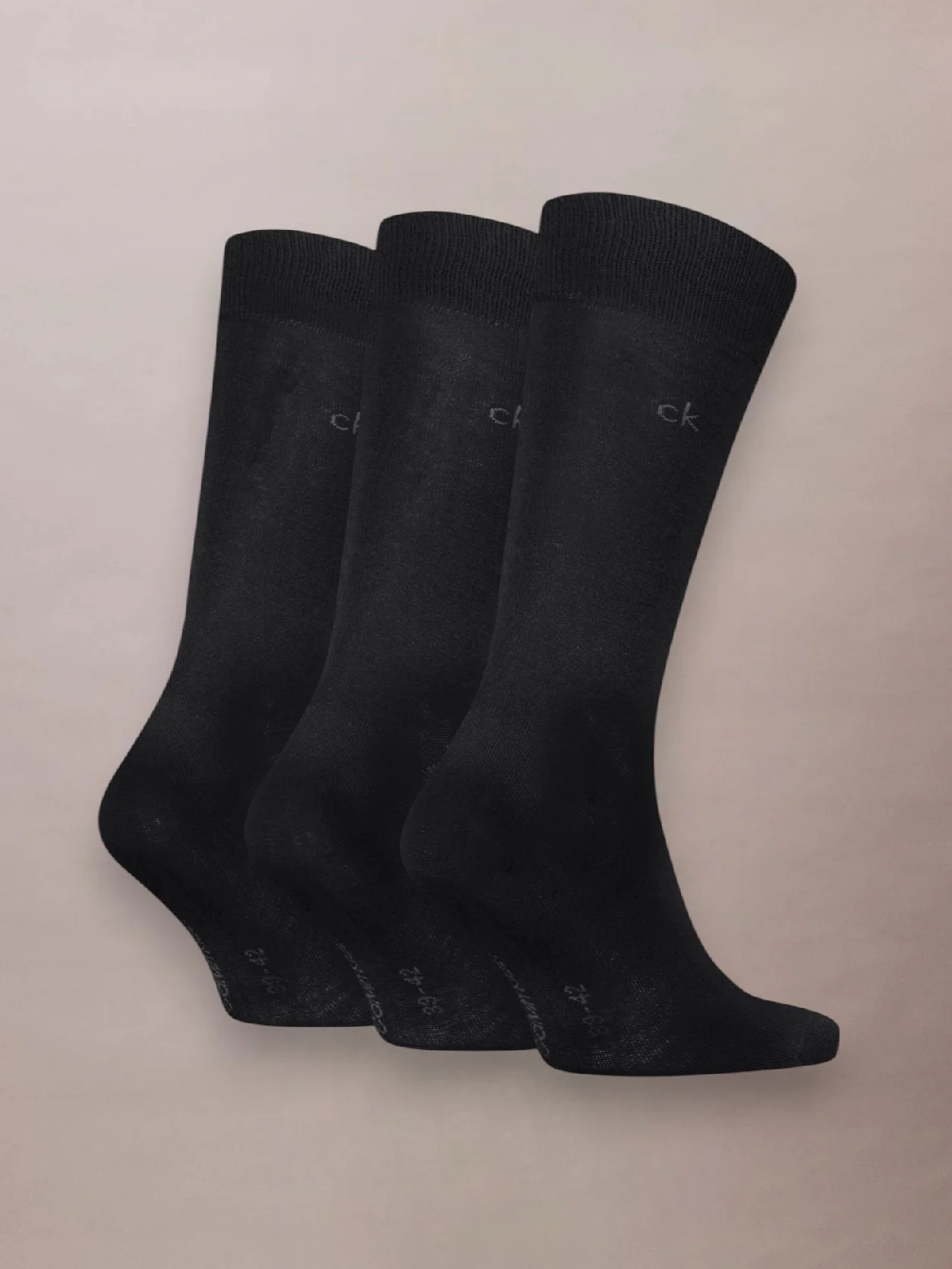 Black طقم 3 أزواج جوارب كلاسيك