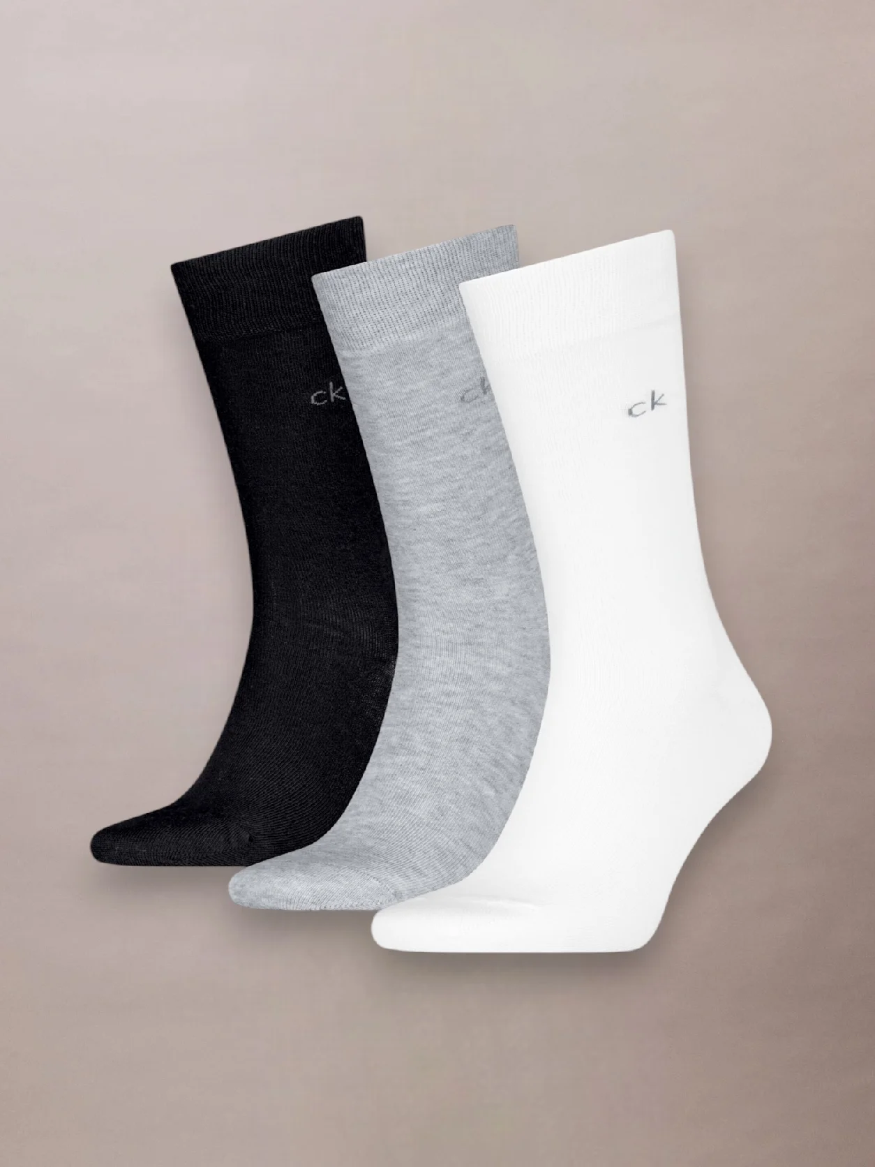 Multi طقم 3 أزواج جوارب كلاسيك