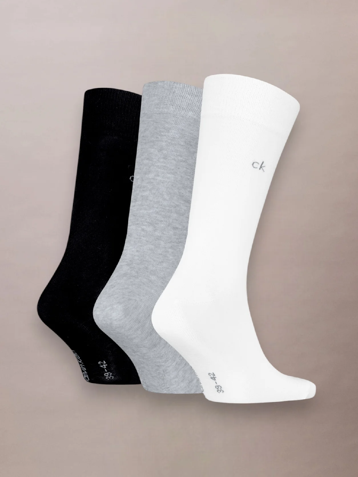 Multi طقم 3 أزواج جوارب كلاسيك