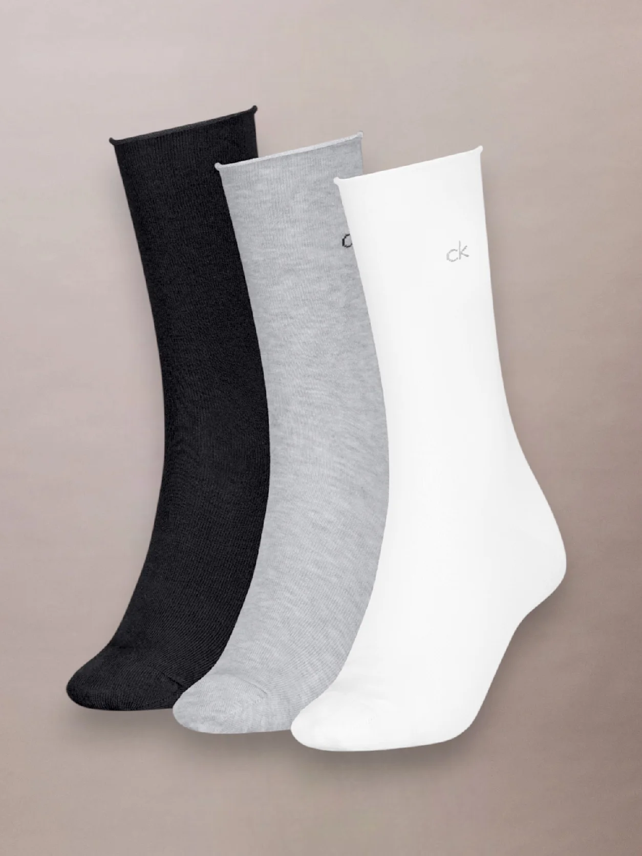 Multi طقم 3 أزواج جوارب كلاسيك