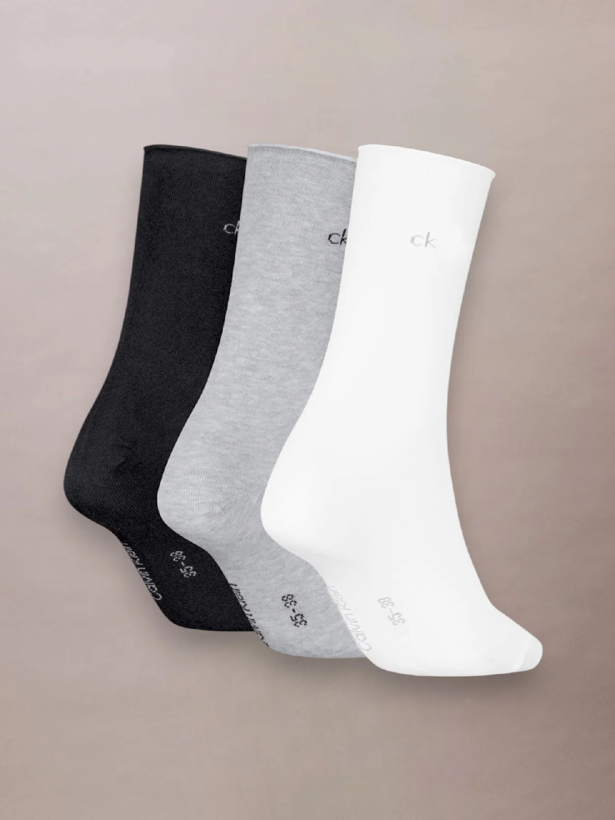 Multi طقم 3 أزواج جوارب كلاسيك