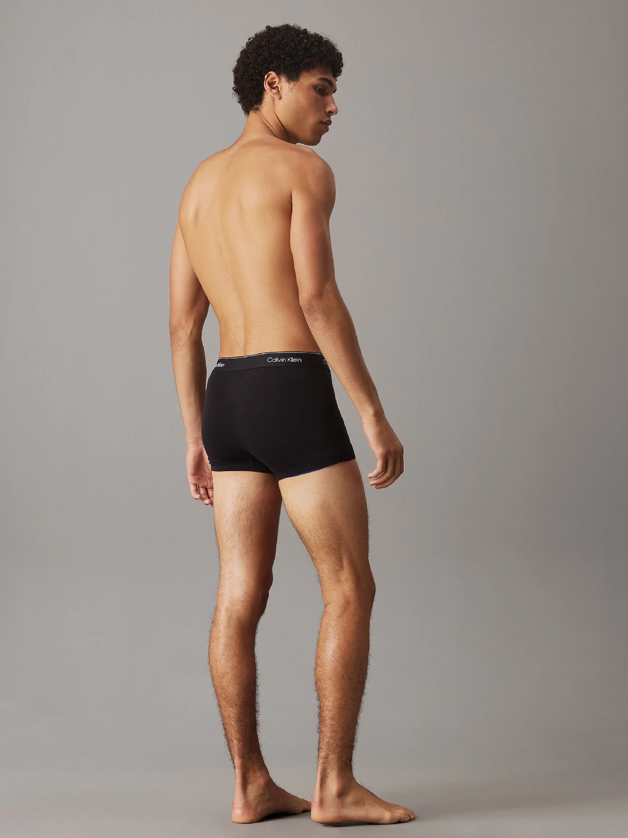 BLACK W/ BLACK WB 3 Pack Trunks - Icon Cotton Stretch