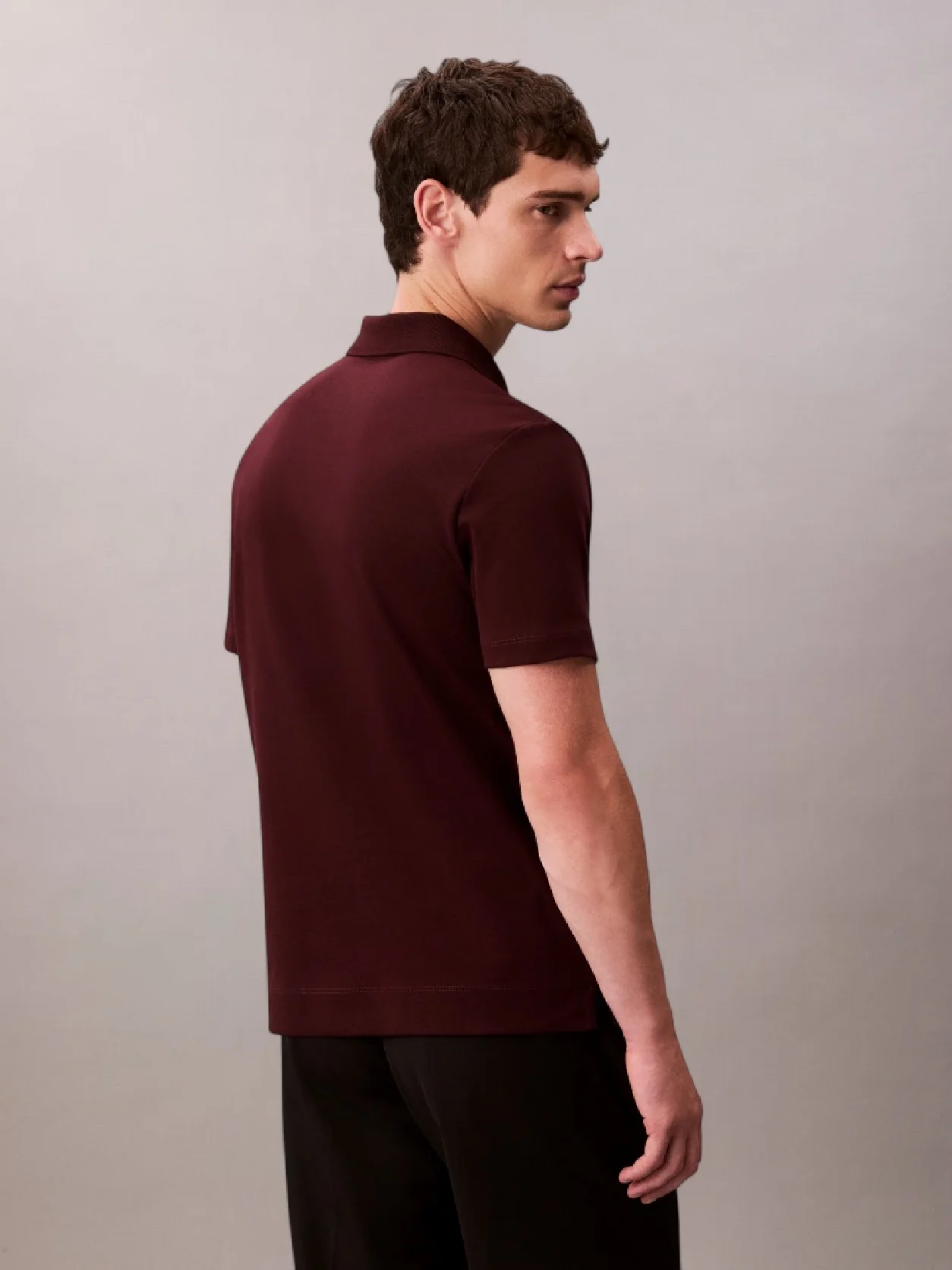 Moroccan Brown بولوشيرت من القطن الفاخر