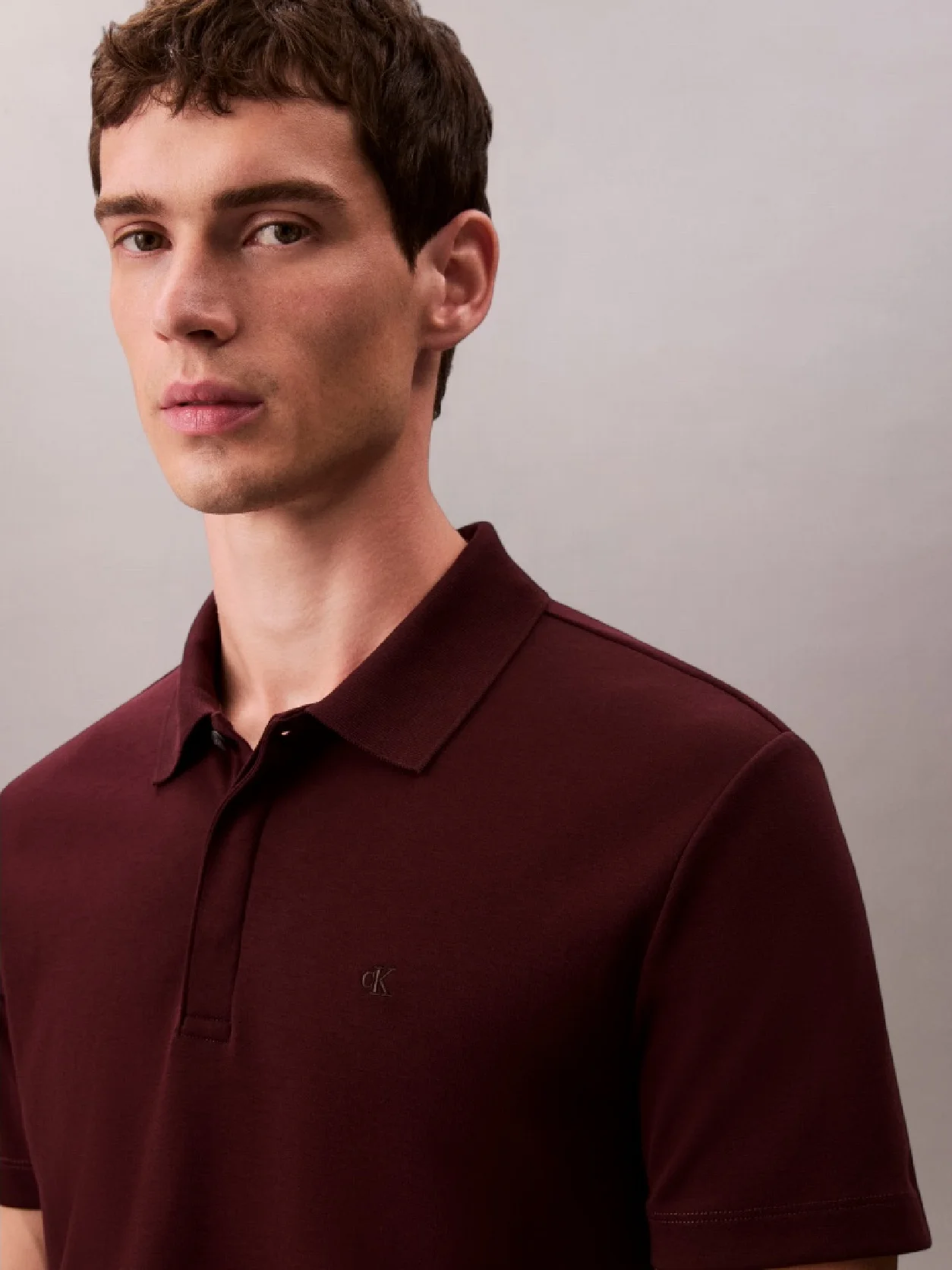 Moroccan Brown بولوشيرت من القطن الفاخر