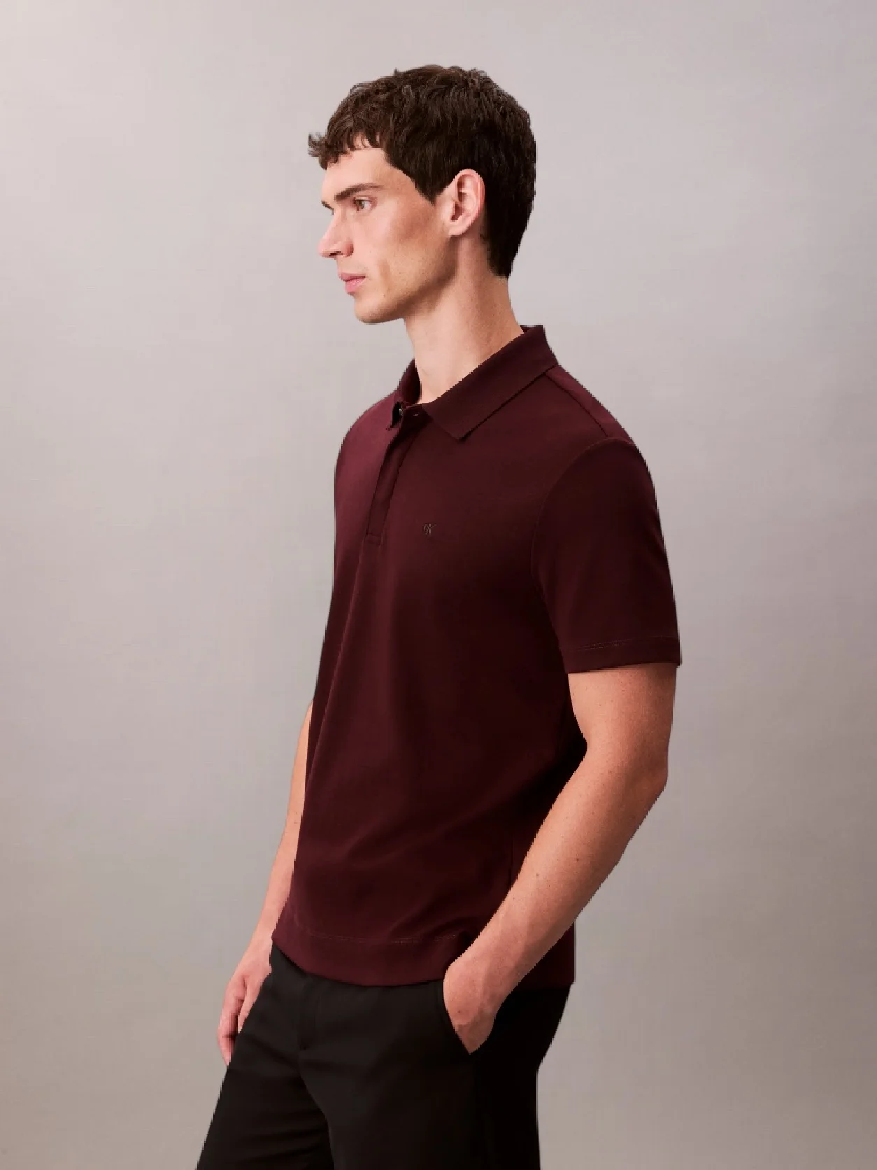 Moroccan Brown بولوشيرت من القطن الفاخر