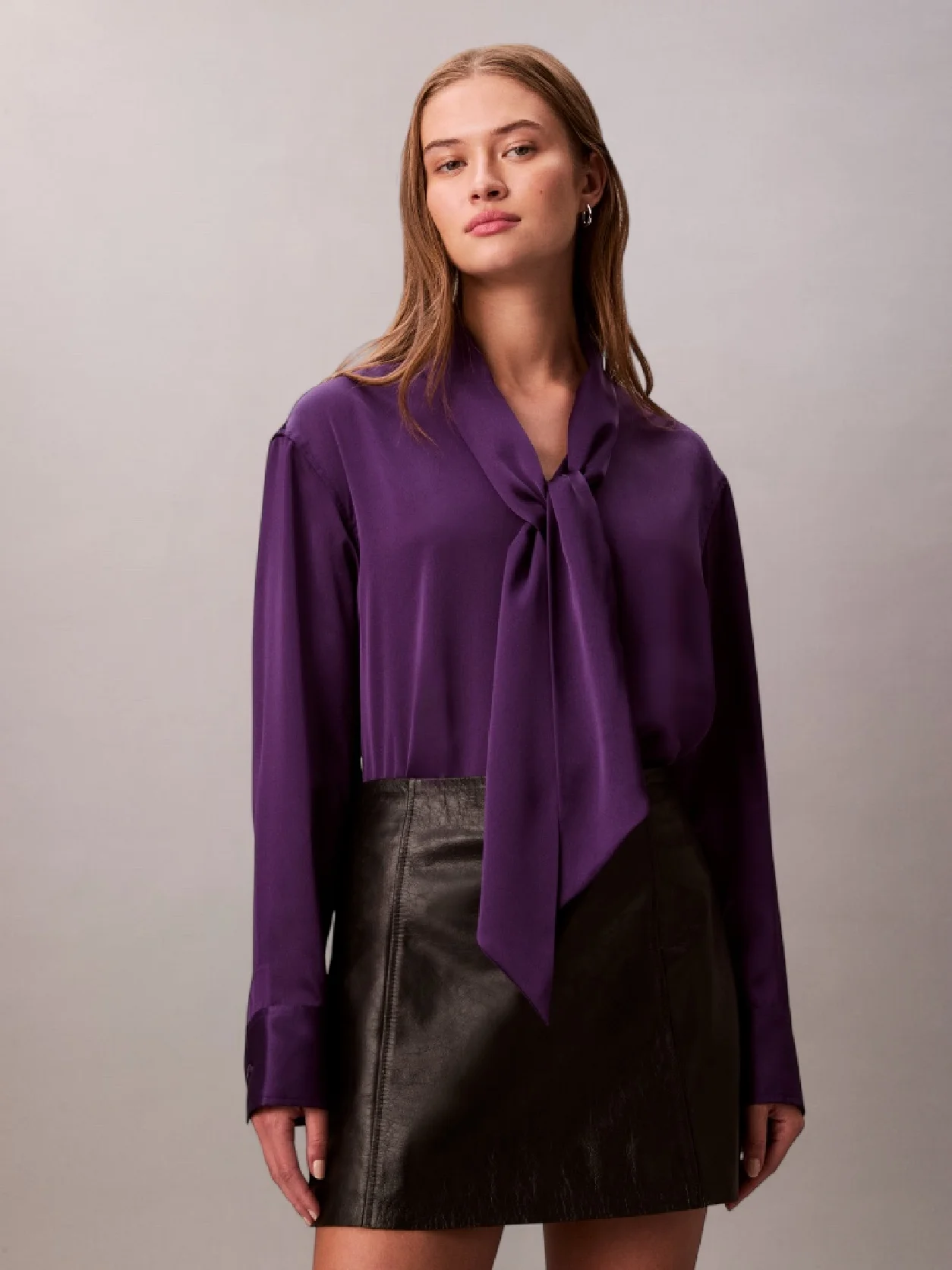 Acai قميص ساتان