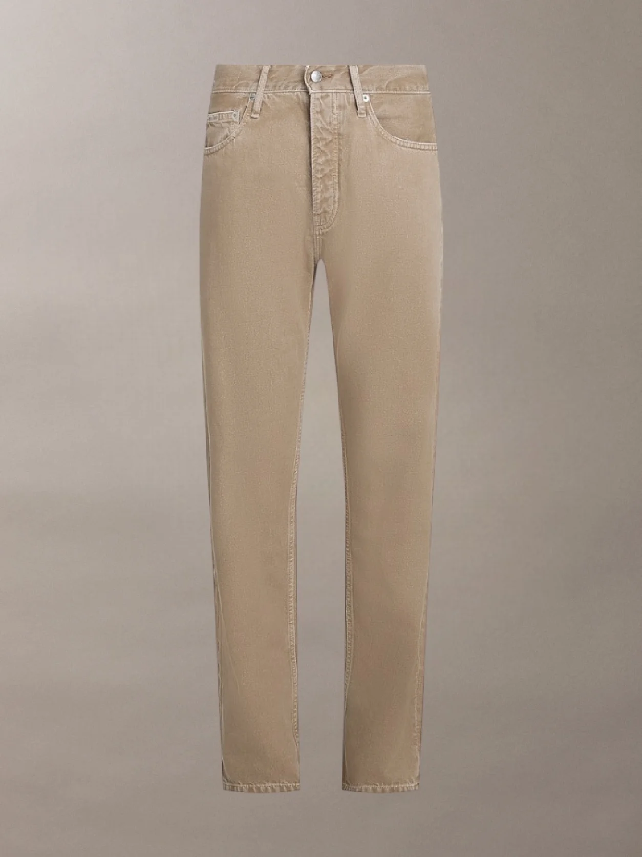 Denim Medium بنطال جينز بقصة مستقيمة قياسية