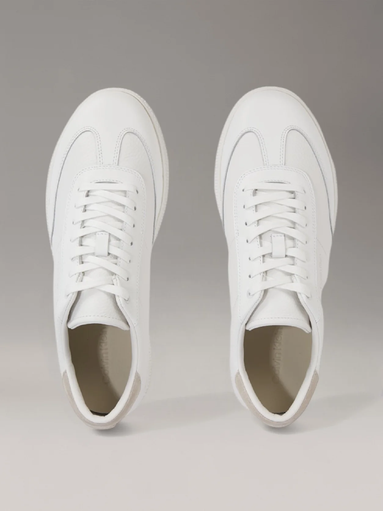White Leather Trainers