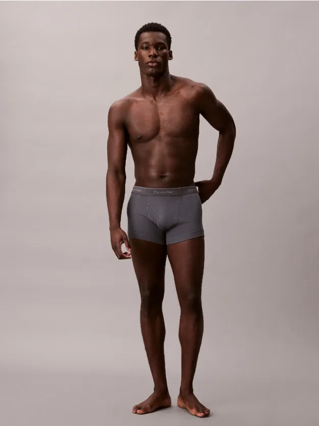 Turbulence/Adrenaline Rush/Black طقم ملابس داخلية من 3 قطع - كوتون كلاسيكس