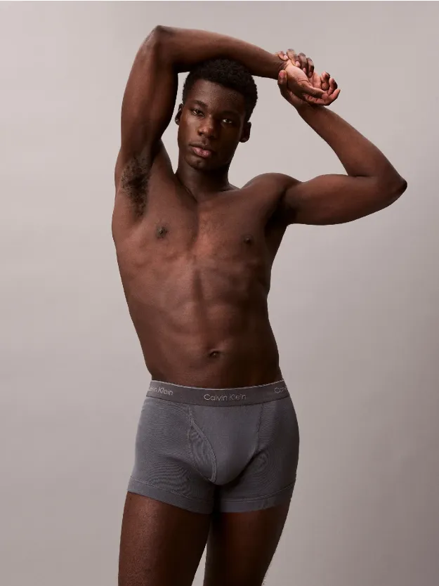 Turbulence/Adrenaline Rush/Black طقم ملابس داخلية من 3 قطع - كوتون كلاسيكس