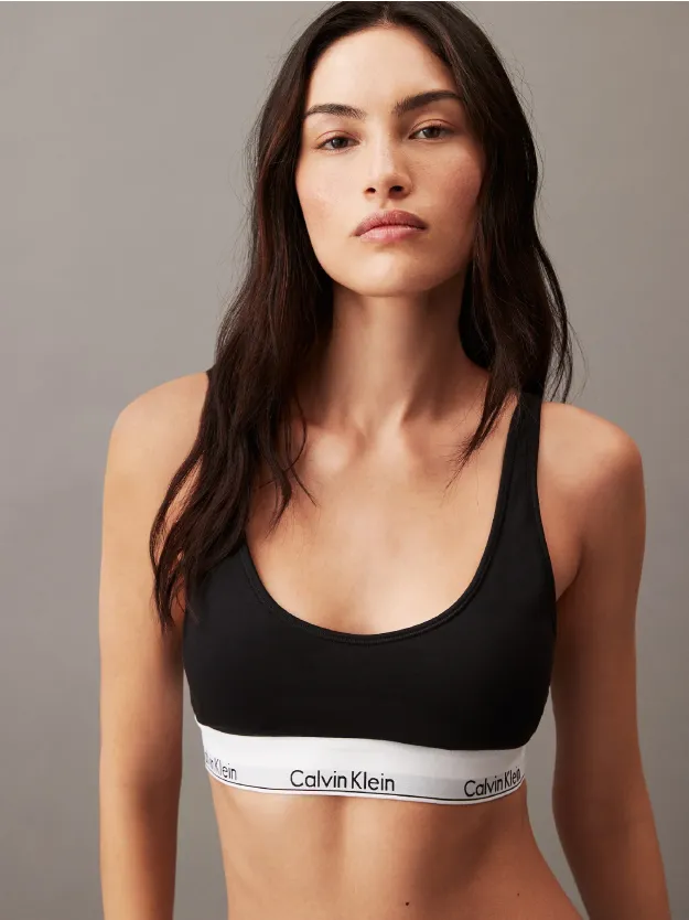 Black Bralette - Modern Cotton