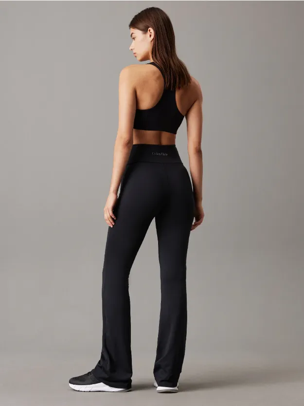 BLACK BEAUTY بنطال رياضي ضيق من أعلى وواسع من أسفل