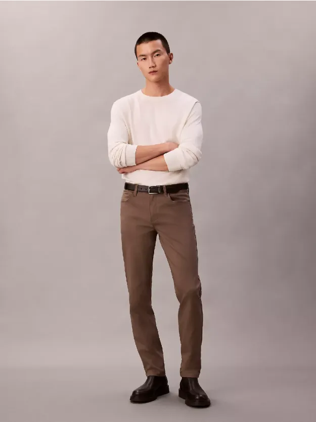 Morel بنطال سليم مرن