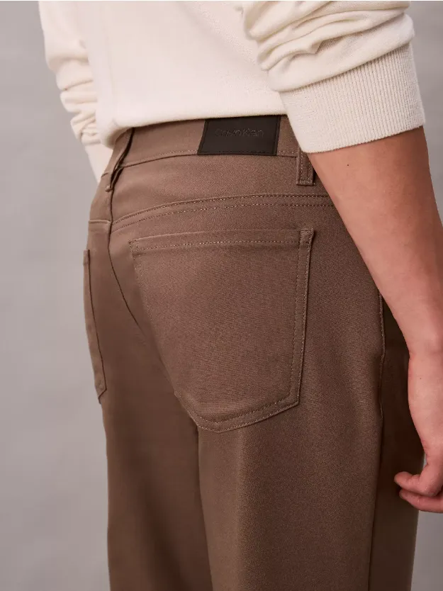 Morel بنطال سليم مرن