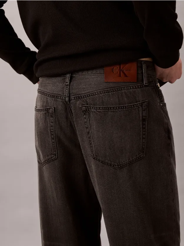 CHARCOAL ASH Baggy Jeans