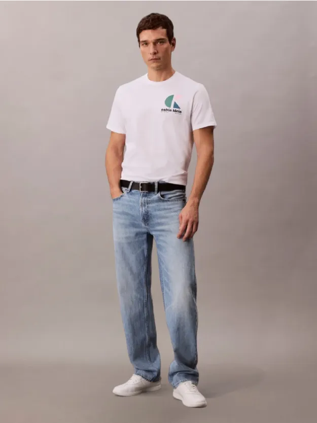 Brilliant White تيشيرت بشعار