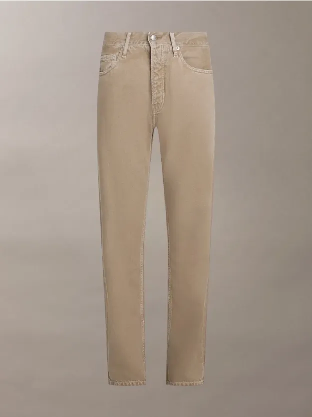 Denim Medium بنطال جينز بقصة مستقيمة قياسية