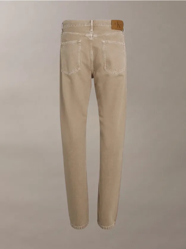 Denim Medium بنطال جينز بقصة مستقيمة قياسية