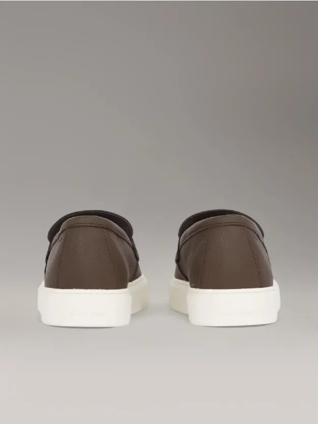 Rocky Brown حذاء لوفرز من الجلد