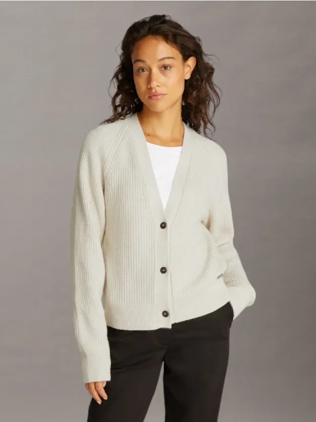  كارديجان مضلع بقصة واسعة