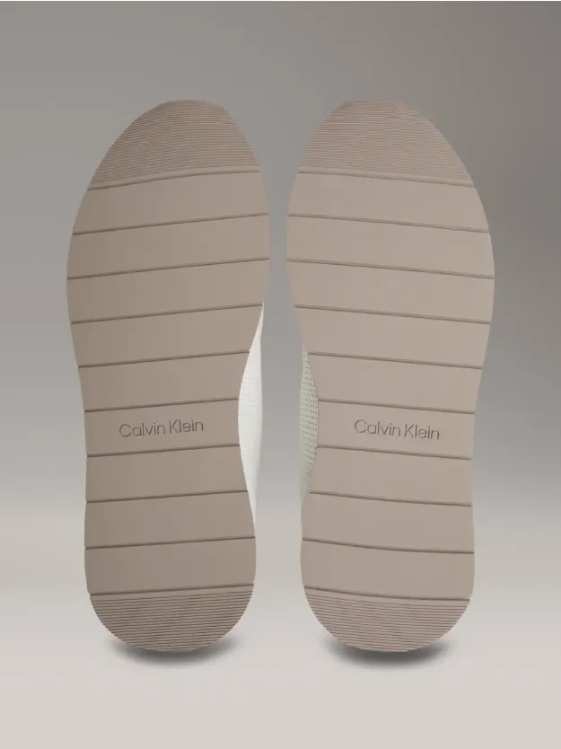 Bright White/Moonlit Ocean Leather Runner Trainers