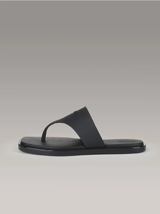 Ck Black Flip Flops