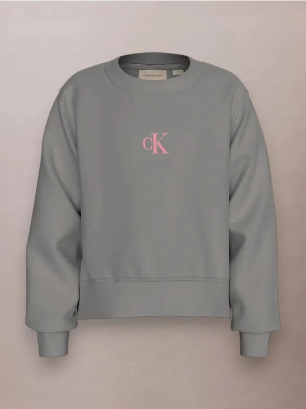 Granite Gray سويتشيرت بشعار