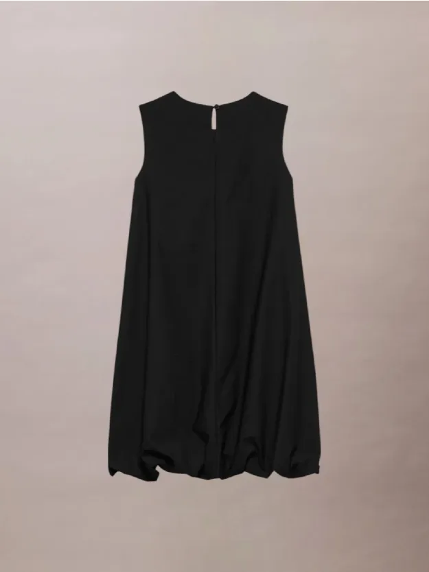 Ck Black Balloon Dress