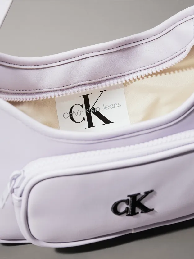 Purple Heather Kids' Logo Shoulder Bag