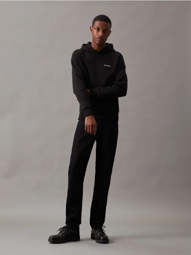 Ck Black هودي مزين بشعار كلفن كلاين صغير