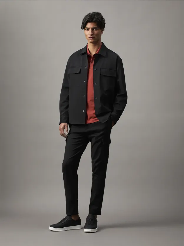 Barn Red Slim Polo Shirt