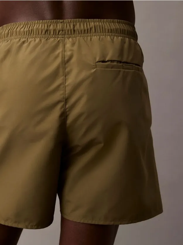 Dark Sapphire/Burnt Olive 2 Pack Medium Drawstring Swim Shorts