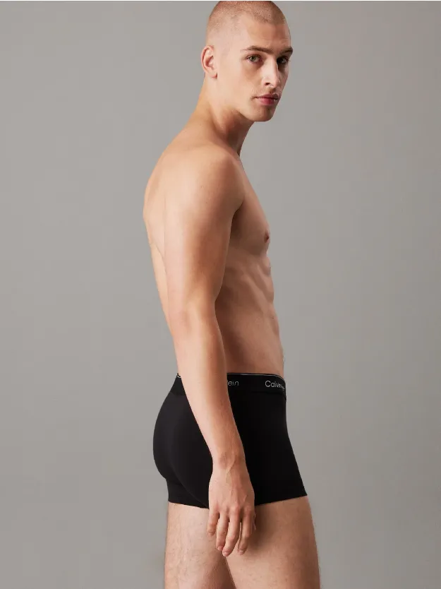 BLACK W/DTM WB طقم 5 سراويل داخلية - آيكون كوتون ستريتش