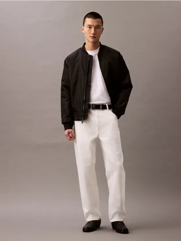 Brilliant White تيشرت بقصة مريحة