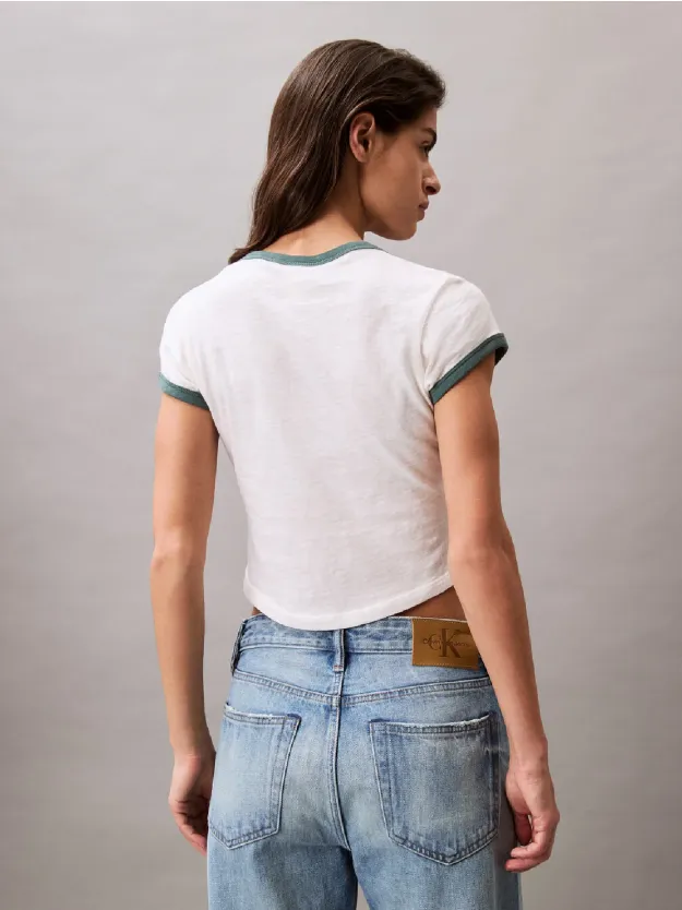 Snow White تيشيرت بطبعة شعار