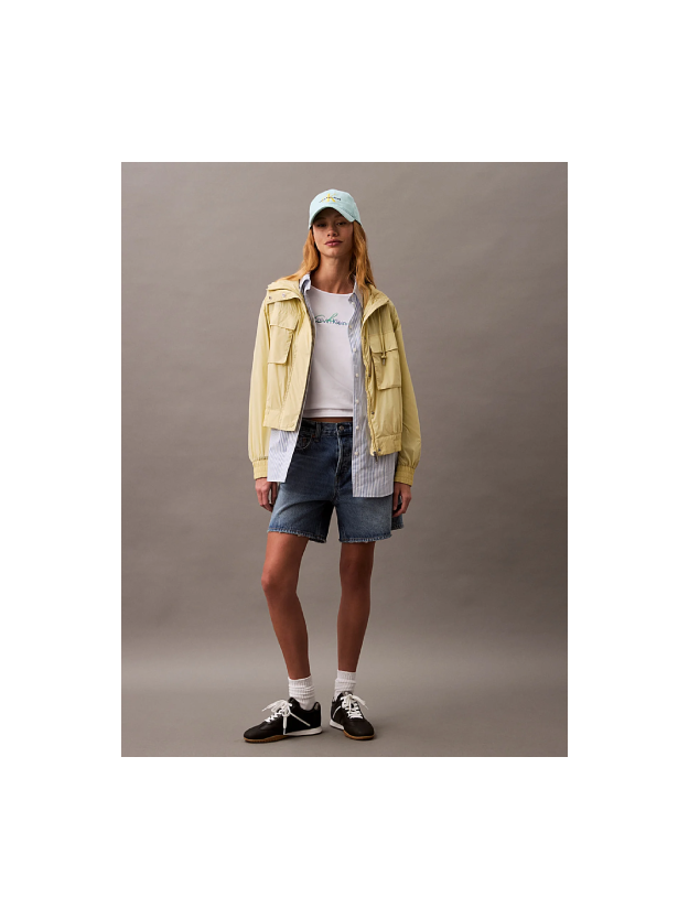 Brilliant White Slim Script Logo T-shirt