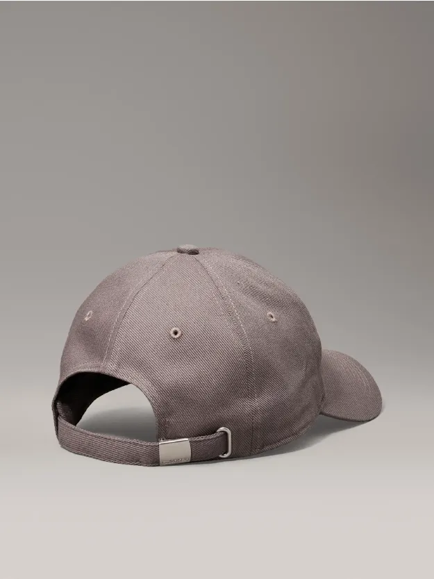 Charcoal Gray Twill Logo Cap