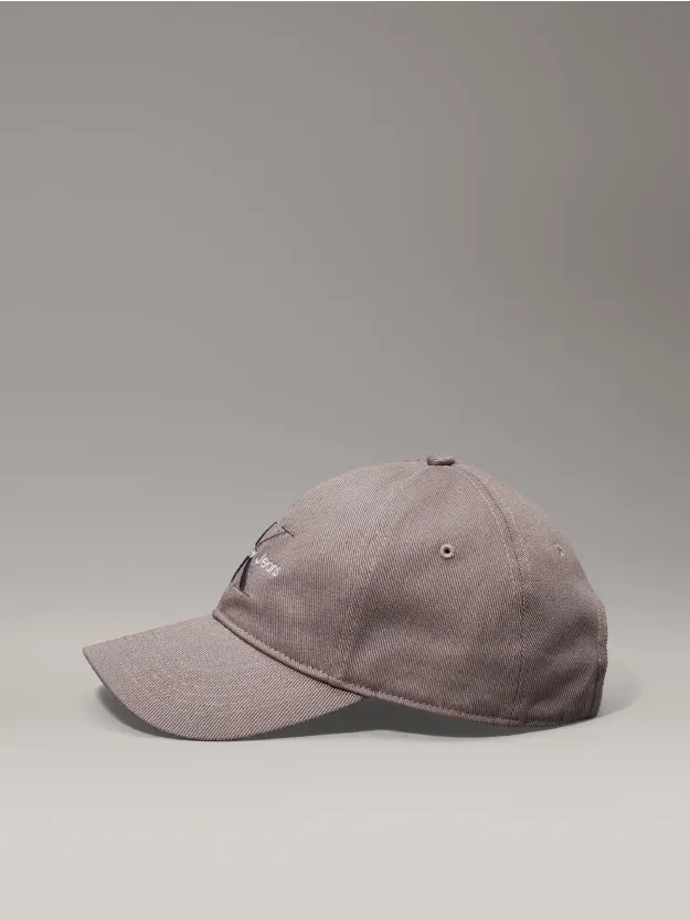Charcoal Gray Twill Logo Cap