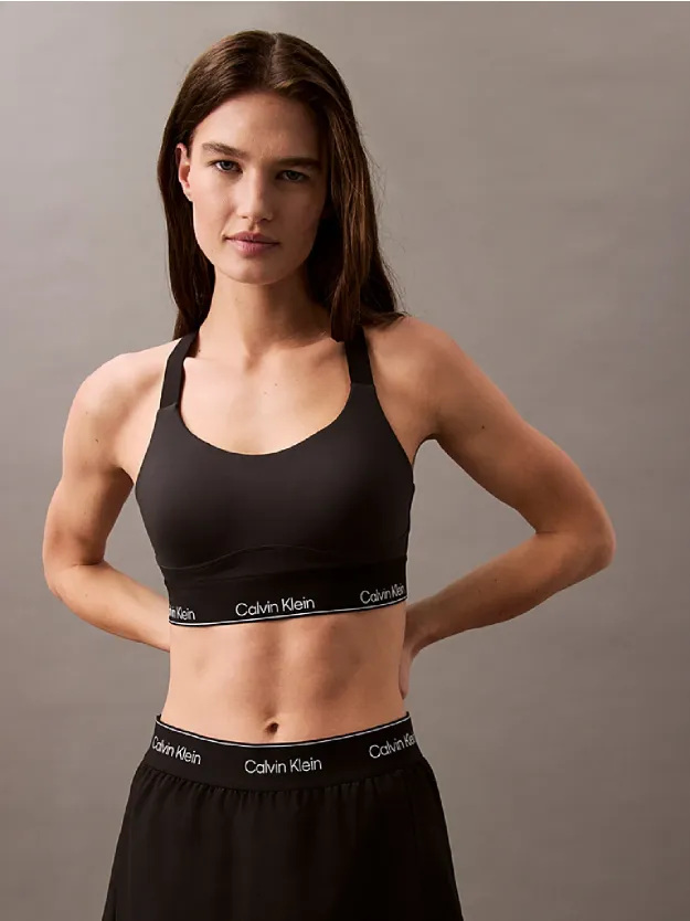 Black High Impact Sports Bra