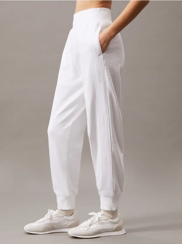 Brilliant White بنطال رياضي خفيف من الصوف