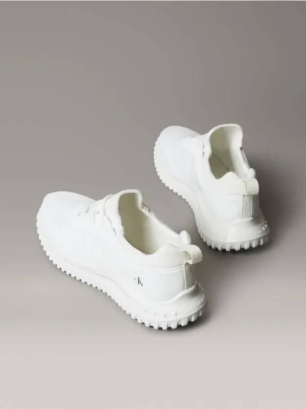 Bright White/Lily White Breathable Mesh Ultralight Trainers